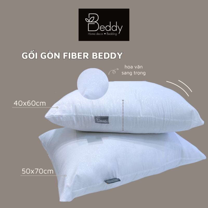 Ruột Gối Nằm Gòn Fiber Beddy Cao Cấp (Đủ size)