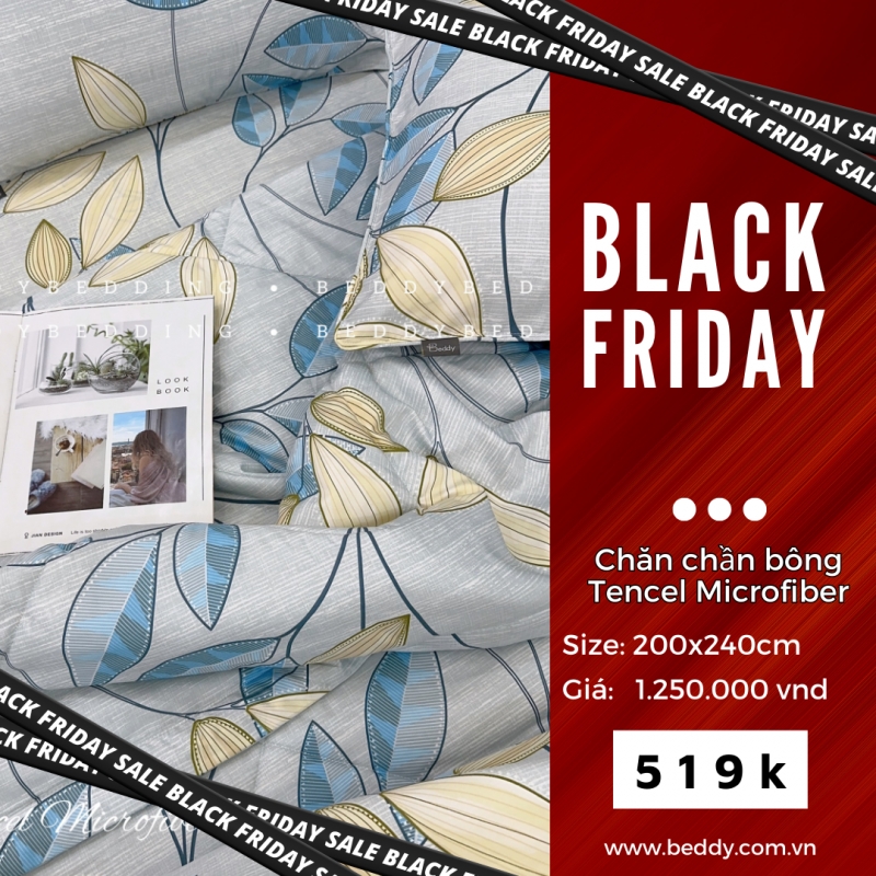 [SALE] Chăn chần Tencel Microfiber 200x240cm