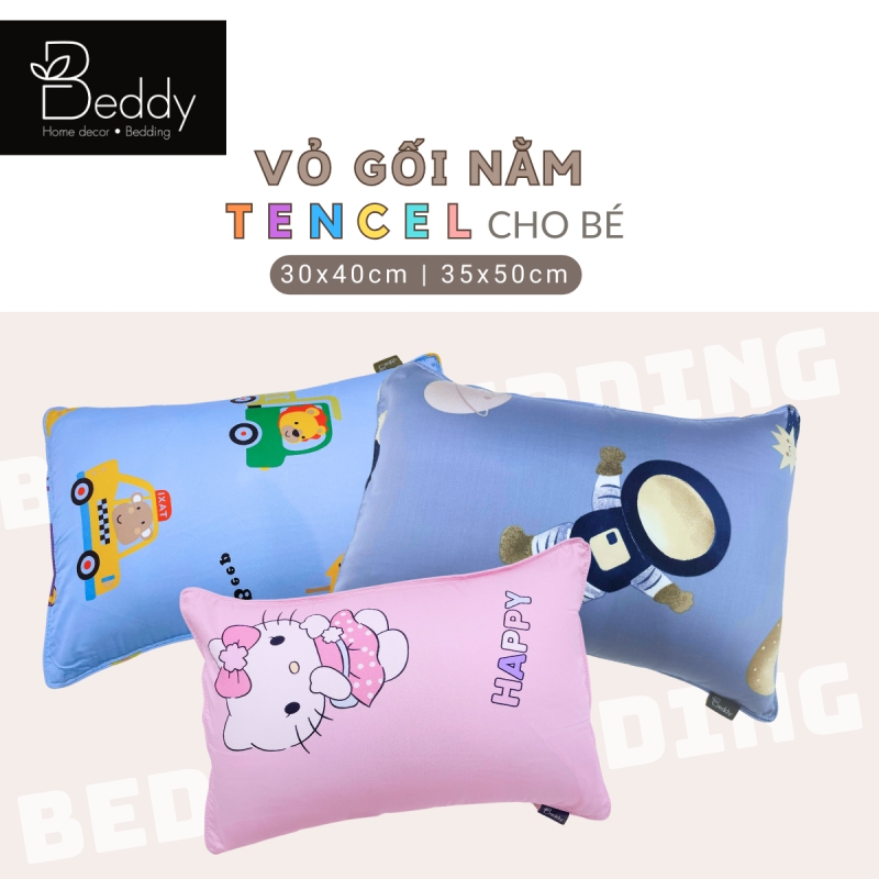 Vỏ Gối Nằm Tencel Kids